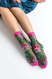 English Rose Sheer Socks