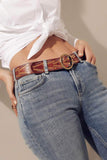 Fiona Studded Leather Belt