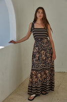 Floral Smocked Maxi Dress