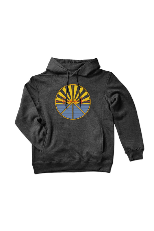 Golden Gate Bridge Sunset Peace Hoodie