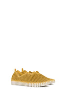 Golden Rod Perforated Slip-On Shoes