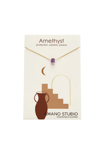 Healing Powers Amethyst Necklace