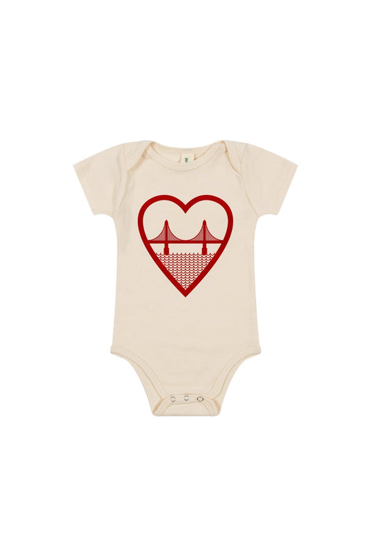 I Heart SF Baby Onesie