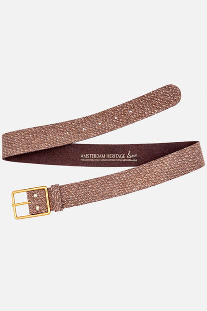 Jules Fish Scale Pattern Belt