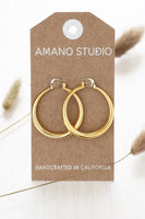 Large Maria Hoops