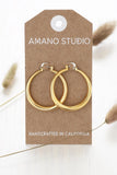 Large Maria Hoops