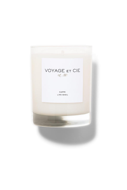 Lime Basil High Ball Candle