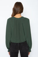 Miki Olive Top