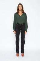 Miki Olive Top