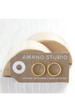 Modern Circle Studs