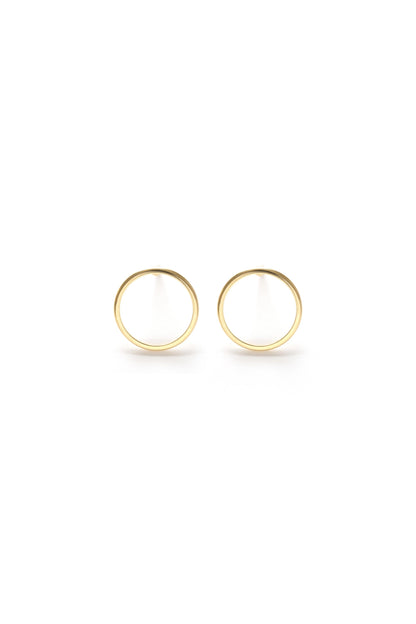 Modern Circle Studs