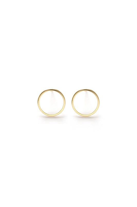 Modern Circle Studs