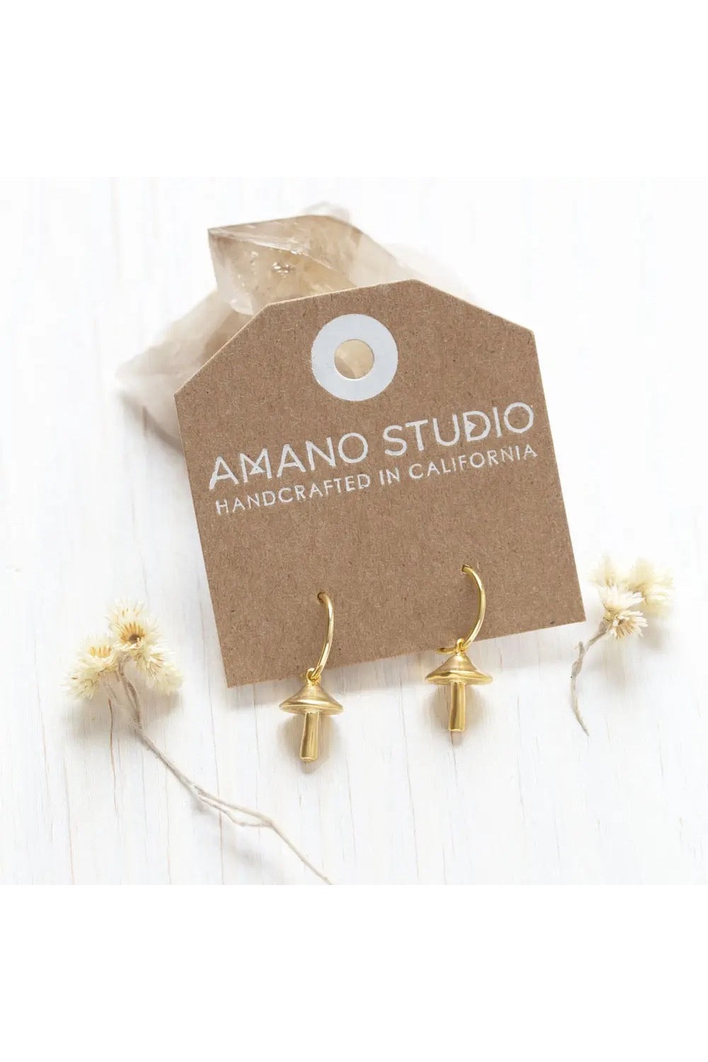 Mushroom Earrings