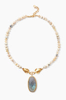 Labradorite Sardinia Pendant Necklace