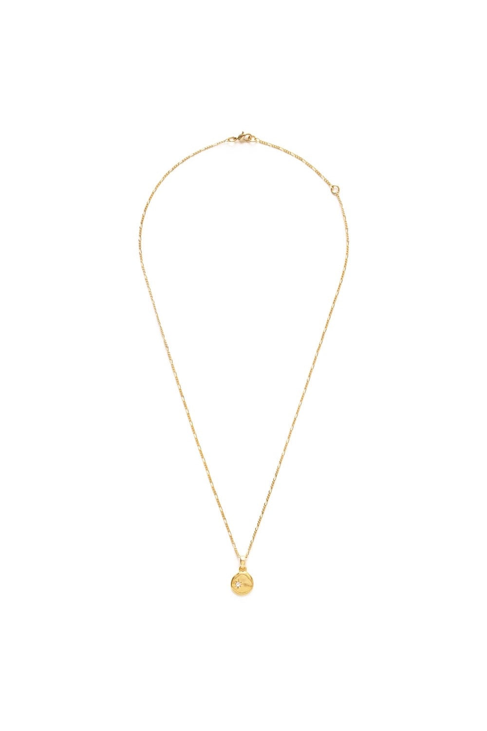 North Star Necklace Crystal