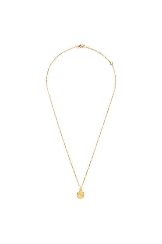 North Star Necklace Crystal