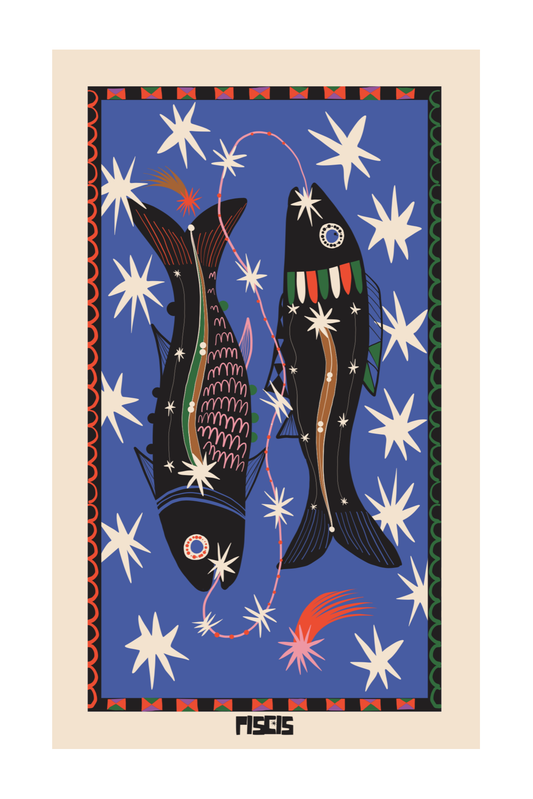 Piscis Zodiac Print