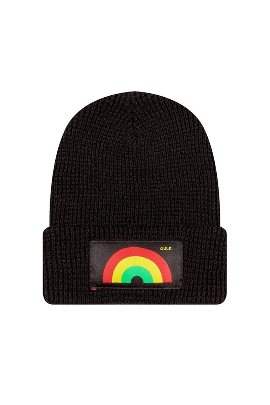 Black Rainbow Beanie