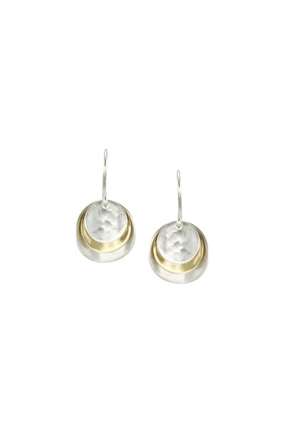 Stacked Disc Earring