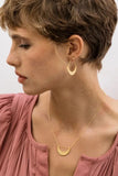 Starlight Crescent Necklace