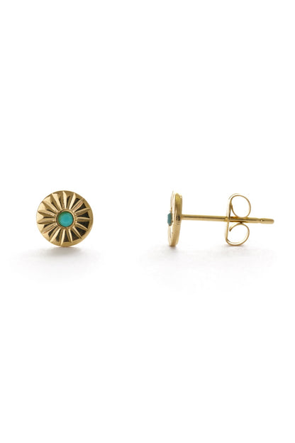 Wink Studs Turquoise