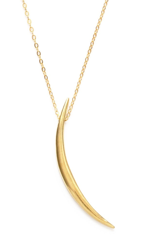 Waning Crescent Necklace