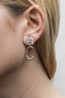 Wire Wrapped Oval Post