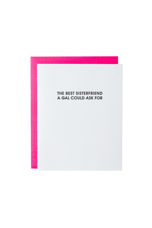 Best Sisterfriend Card