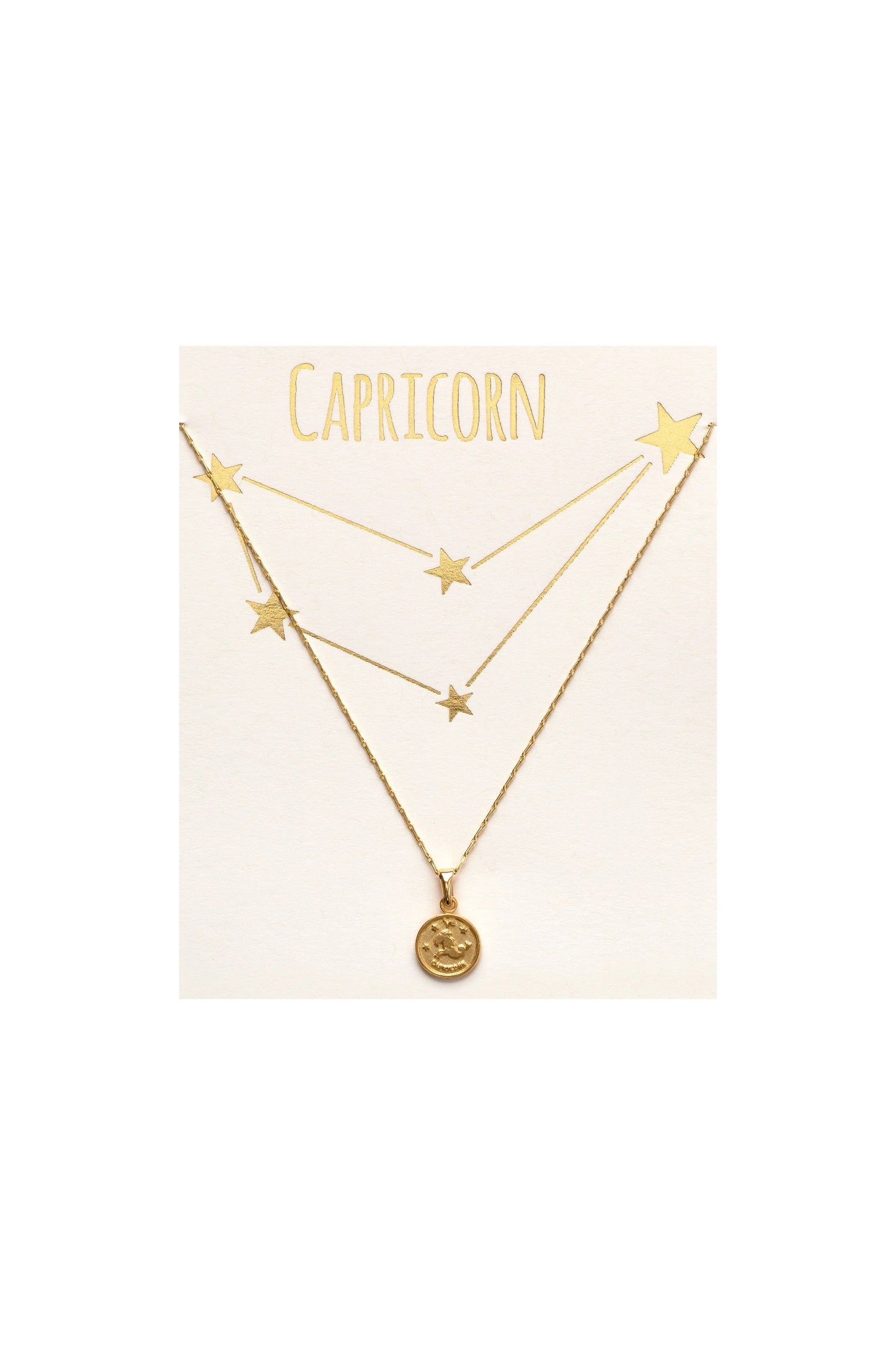 Tiny Zodiac Medallion Necklace