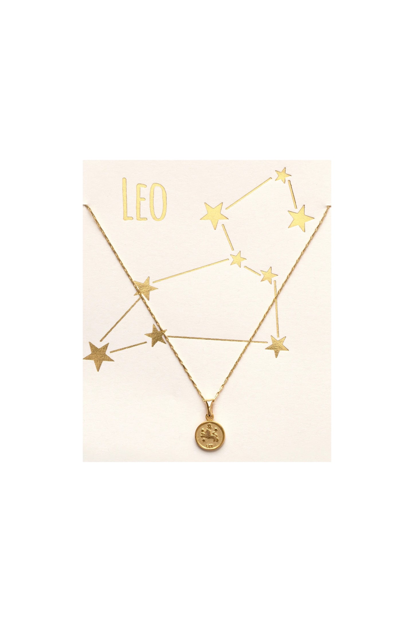 Leo Zodiac Necklace 