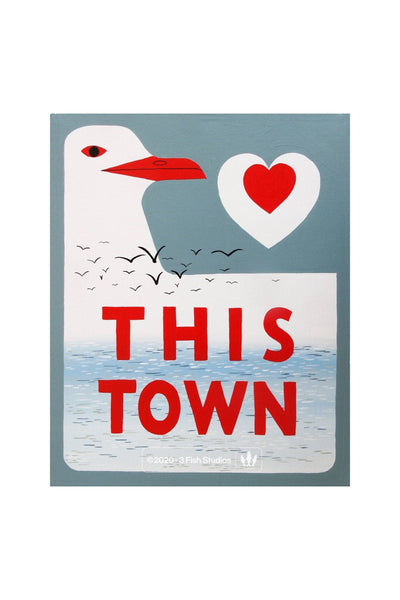 Love This Town 11 x 14 Print