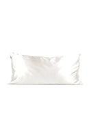 Ivory Satin King Pillowcase