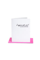 Spanx Thank You Card