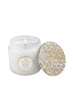 Suede Blanc Petite Candle