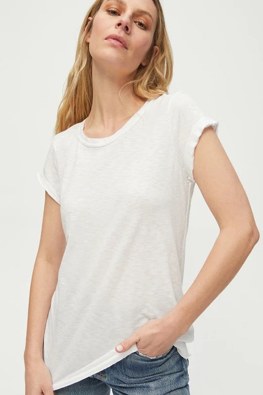 Trudy Crewneck Tee White