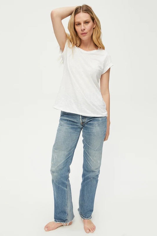Trudy Crewneck Tee White