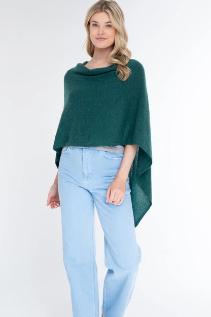 100% Cashmere Drape Topper